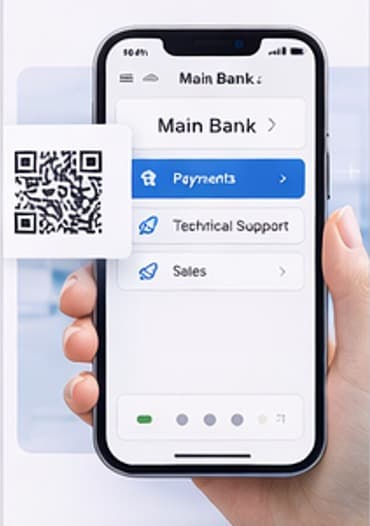 Customers route themselves